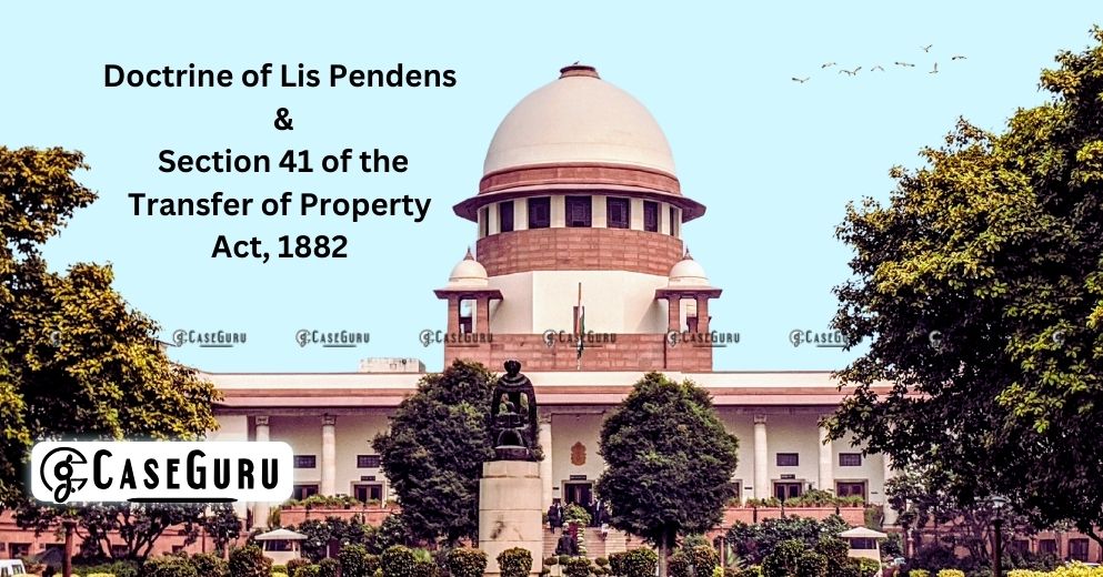By applying Doctrine of Lis Pendens Supreme Court overturned the Punjab and Haryana High Court Judgement in a case concerning a contentious land sale dispute.