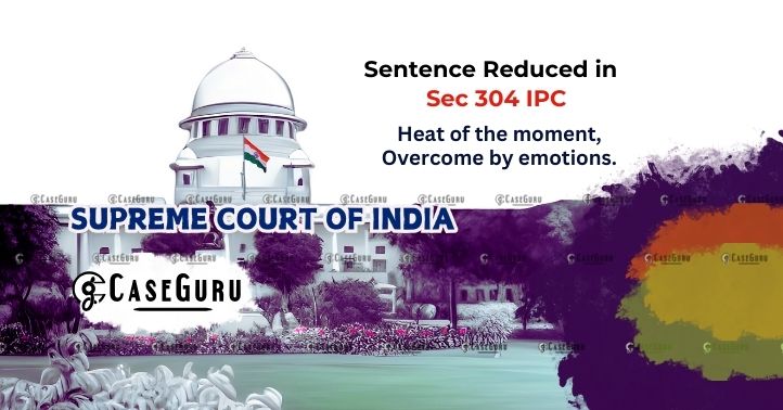 Right to Private Defense or Heat of the Moment?: Supreme Court Reduces Sentence in Stabbing case.