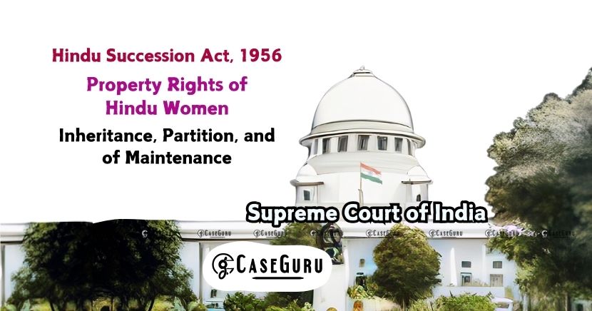 Basing on Hindu Succession Act, The Supreme Court Resolved The Succession Dispute Between Step-Brothers.