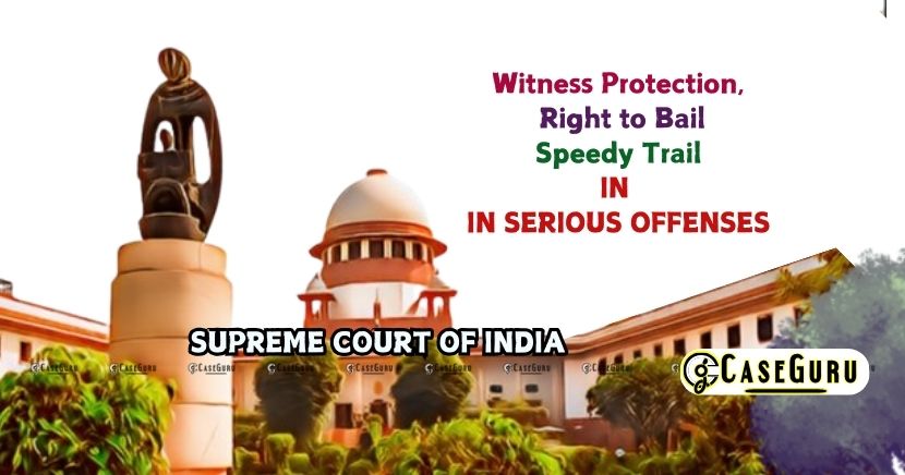Supreme Court Upholds Bail in Rape Case with Strict Witness Protection Measures