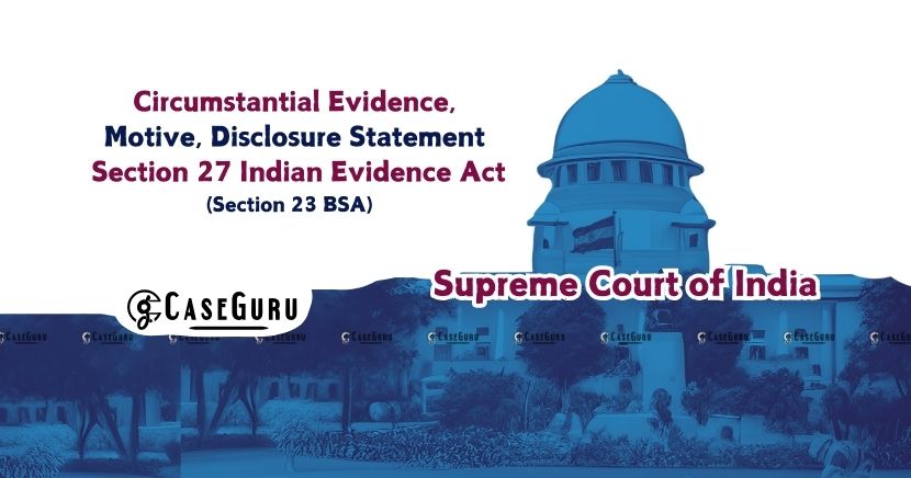 Acquittal in Murder Case Due to Failure to Establish Circumstantial Evidence