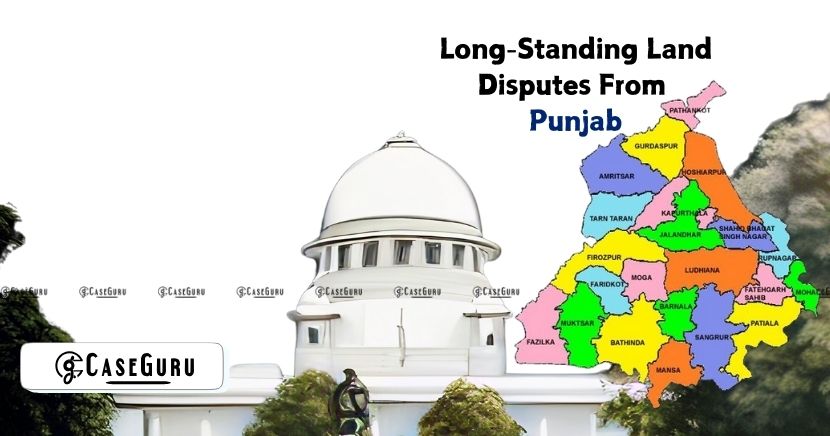 Decades-Long Land Disputes in Punjab: Supreme Court Upholds 'Shamlat Deh' (village common land) Classifications