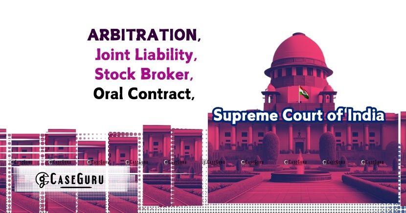 Supreme Court Upholds Arbitral Award, Finds Husband Jointly Liable For Wife's Trading Account Debit.