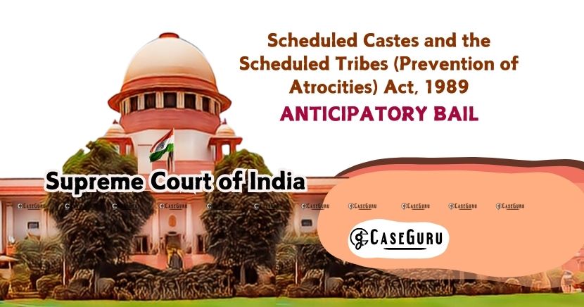 SC Grants Anticipatory Bail: Caste Slur Not in Public View