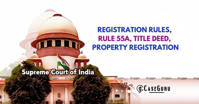 Supreme Court Strikes Down Rule Mandating Proof of Vendor's Title for Registration