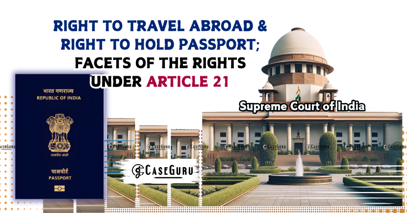 Passport Renewal Cannot Be Denied Due to Pending Criminal Cases if Trial Court So Permits: SC